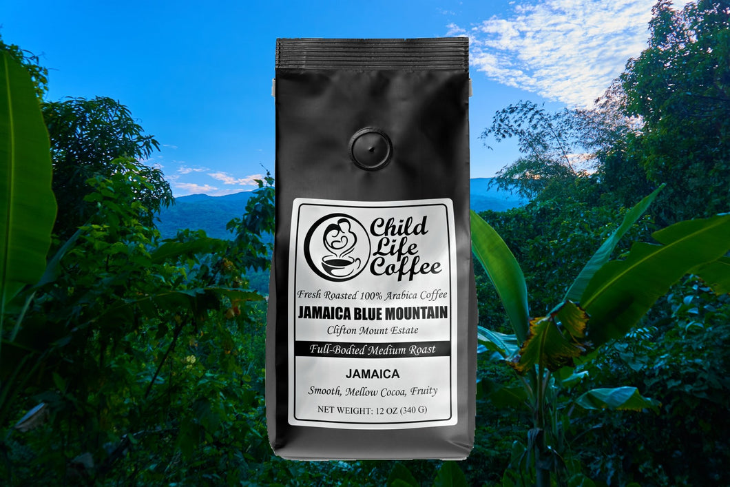 100% Pure Jamaica Blue Mountain Coffee - Clifton Mount Estate | Child Life Coffee