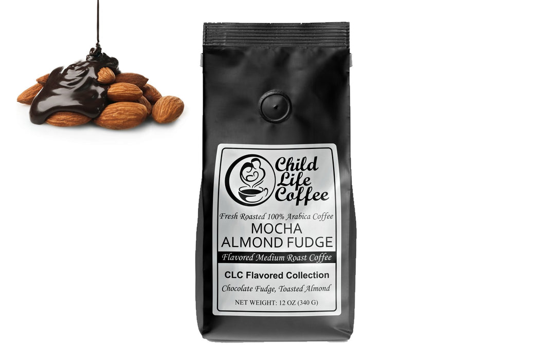 Mocha Almond Fudge Flavored Coffee | Child Life Coffee