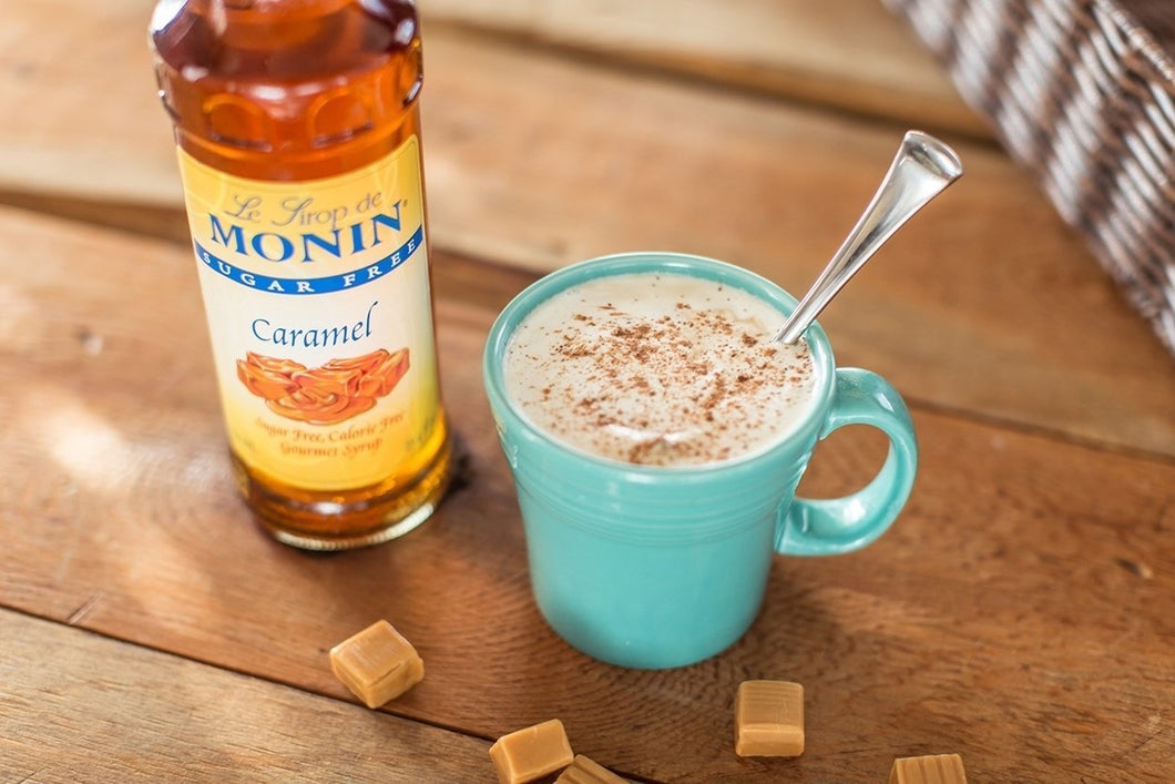 Monin Caramel Syrup - Sugar Free | Child Life Coffee