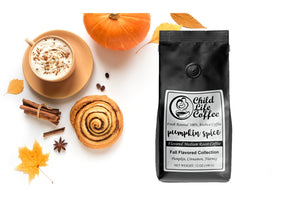 Pumpkin Spice Flavored Coffee | Child Life Coffee